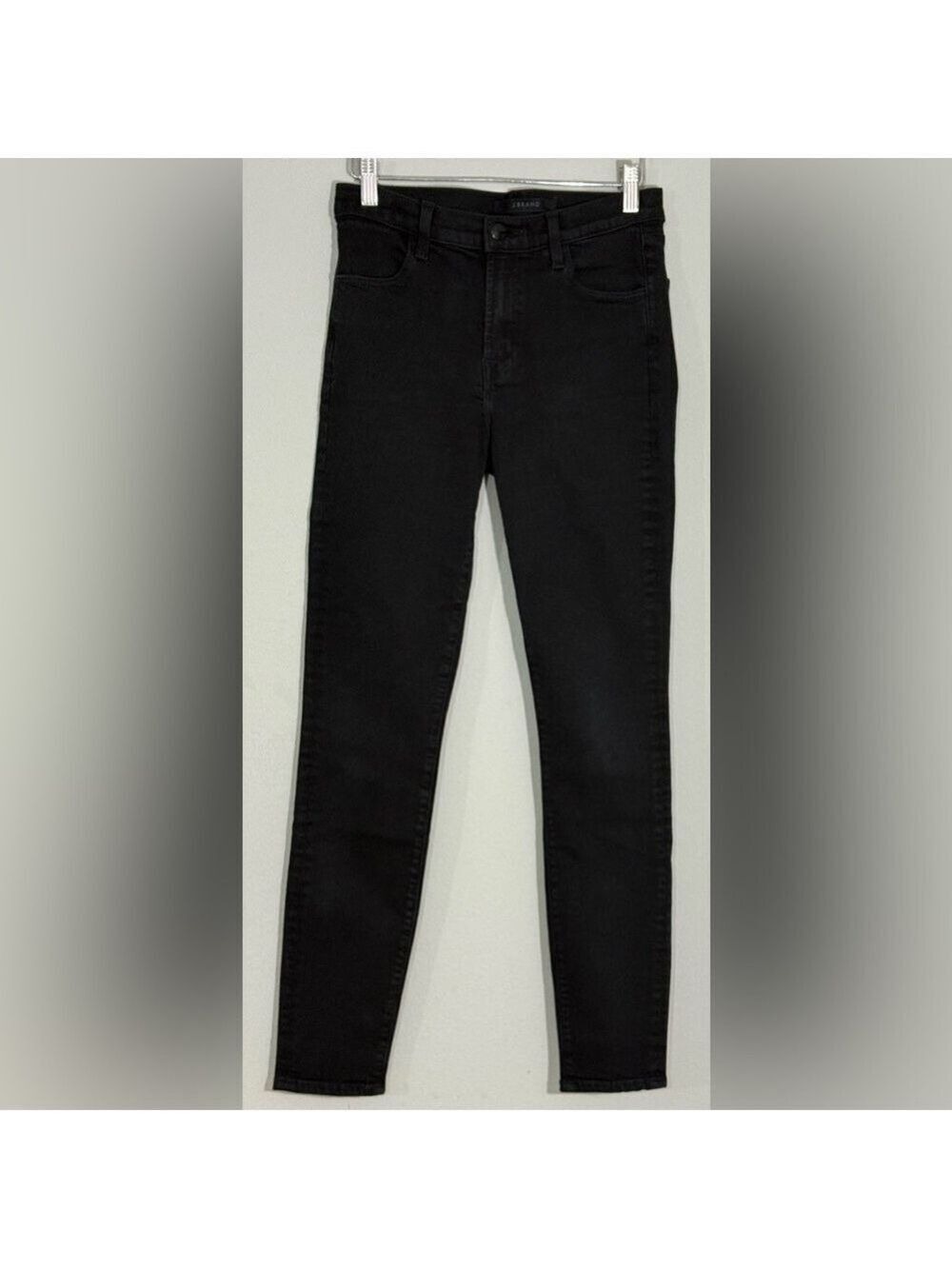 J Brand Maria Black Skinny Jeans Womens Sz 27 Stretch